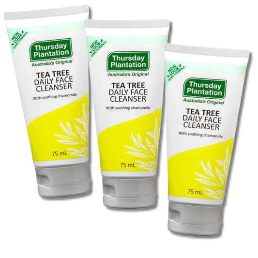 3x Thursday Plantation Tea Tree Daily Face Cleanser - Makeup Warehouse Australia