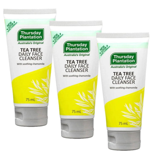 3x Thursday Plantation Tea Tree Daily Face Cleanser - Makeup Warehouse Australia