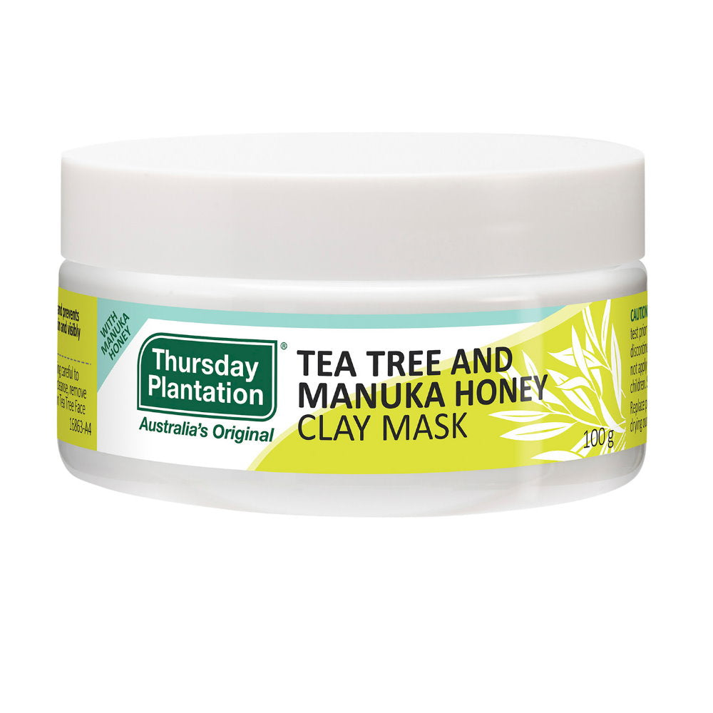 Thursday Plantation Tea Tree and Manuka Honey Clay Mask 100g EXP 11/2024