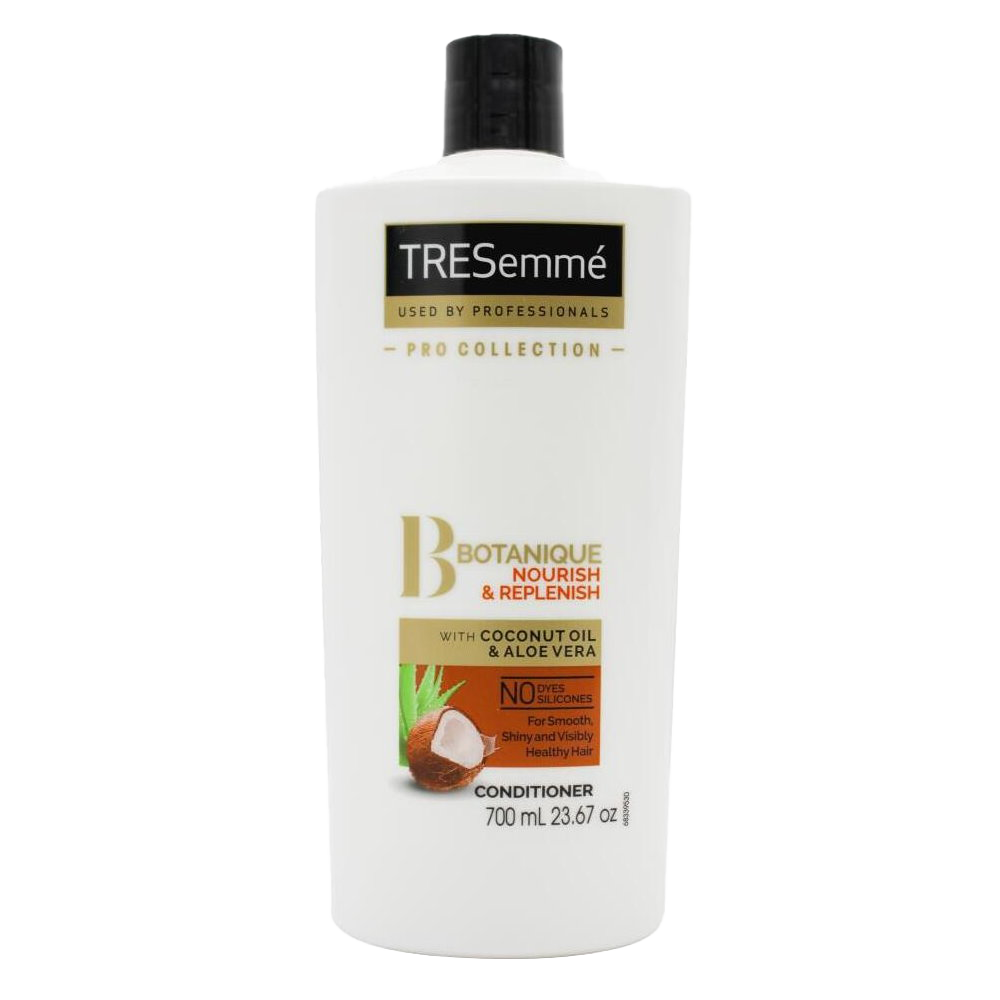 3x Tresemme Botanique Nourish & Replenish Conditioner With Coconut Oil & Aloe Vera 700ml