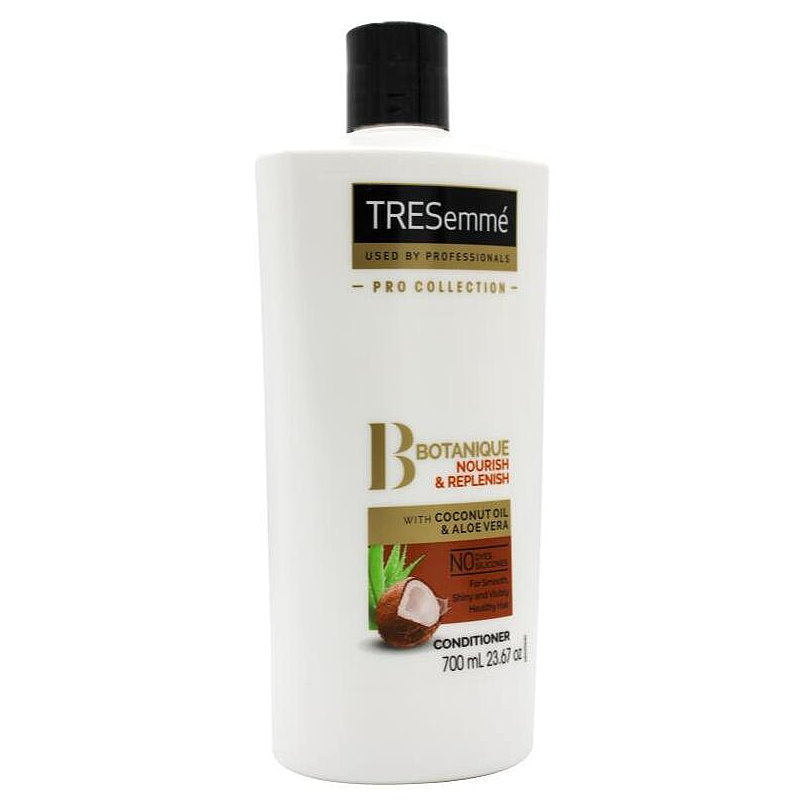 3x Tresemme Botanique Nourish & Replenish Conditioner With Coconut Oil & Aloe Vera 700ml