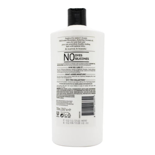 6x Tresemme Botanique Nourish & Replenish Conditioner With Coconut Oil & Aloe Vera 700ml