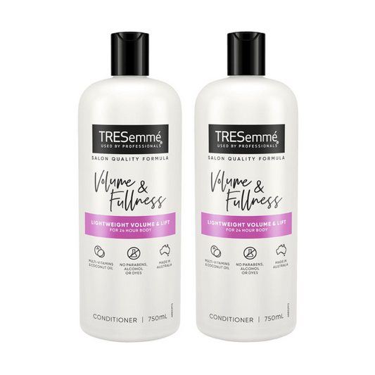 2x Tresemme Volume and Fullness Conditioner 750ml