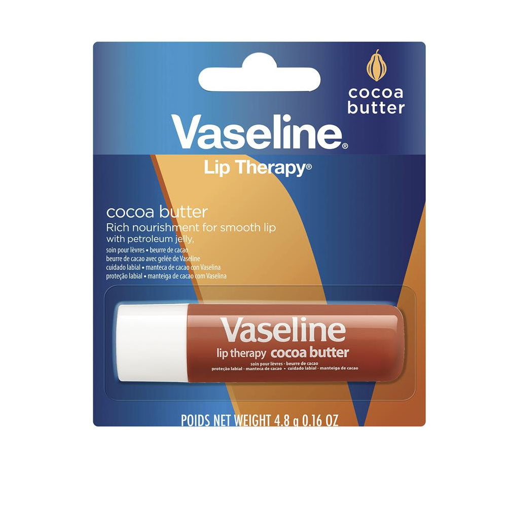 3x Vaseline Lip Therapy Lip Balm Cocoa Butter 4.8g