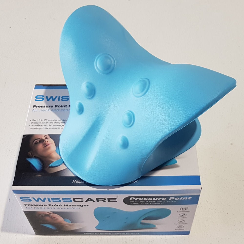 Swisscare Pressure Point Massager Blue - Relieve Muscle Tension