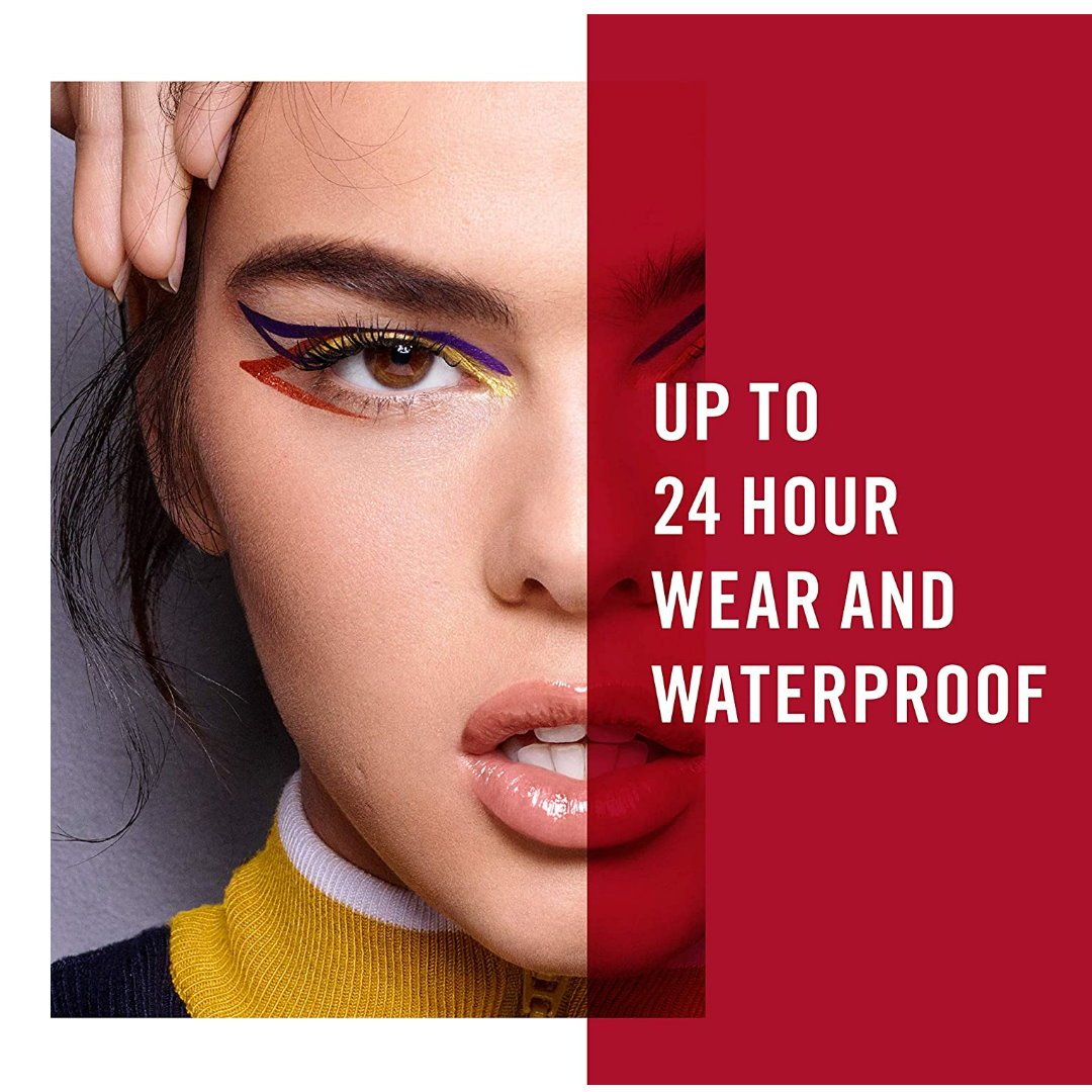Rimmel Wonder'proof 24hr Colour Eyeliner Waterproof 001 True Copper - Makeup Warehouse 