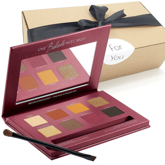 Gift Box - Bourjois 4 in 1 Eyeshadow Palette 03 Sunset Edition - Makeup Warehouse Australia