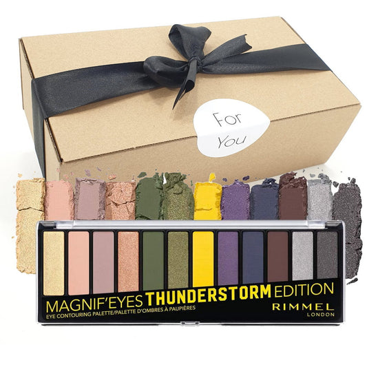 Gift Box - Rimmel Magnifeyes Thunderstorm Edition Contouring Eyeshadow Palette - 010 Thunderstorm - Makeup Warehouse 