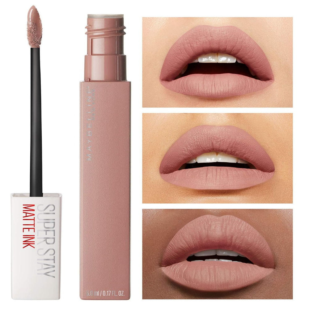 Maybelline SuperStay Matte Ink Liquid Lipstick 05 Loyalist Nude - Makeup Warehouse Australia 