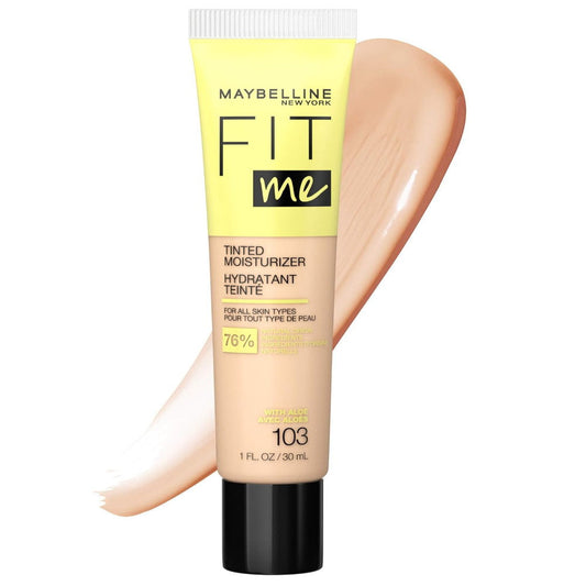 Maybelline Fit Me Tinted Moisturizer 103 with Aloe - Makeup Warehouse Australia
