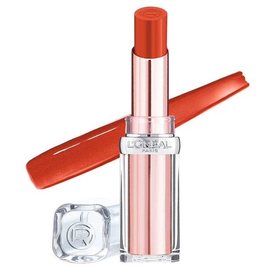 Shop Online Makeup Warehouse - LOreal Glow Paradise Balm In Lipstick Shine - 244 Apricot Desire