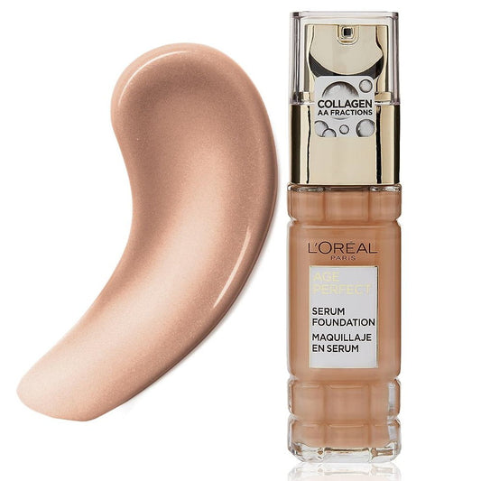 Shop Online Makeup Warehouse - LOreal Age Perfect Serum Foundation 30ml 270 Amber Beige