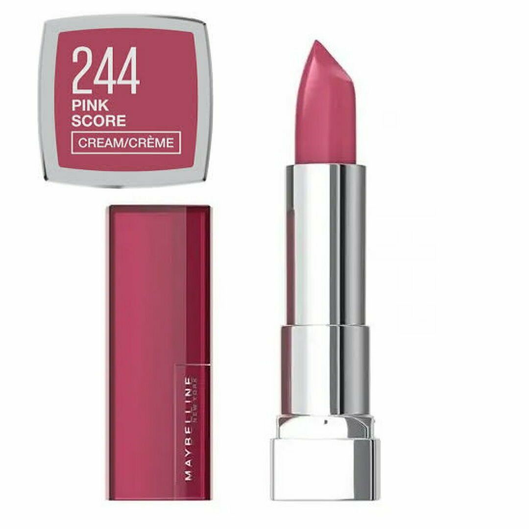 2x Maybelline Color Sensational the Creams Lipstick - 244 Pink Score