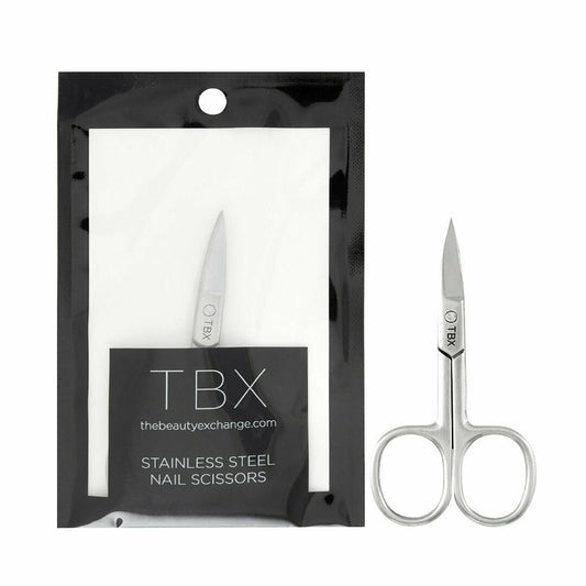TBX Stainless Steel Nail Scissors Manicure Pedicure Tools