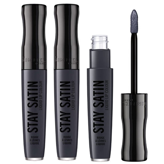 Buy Rimmel Stay Satin Liquid Lip Colour Lipstick 860 Glam Rock - Makeup Warehouse Australia