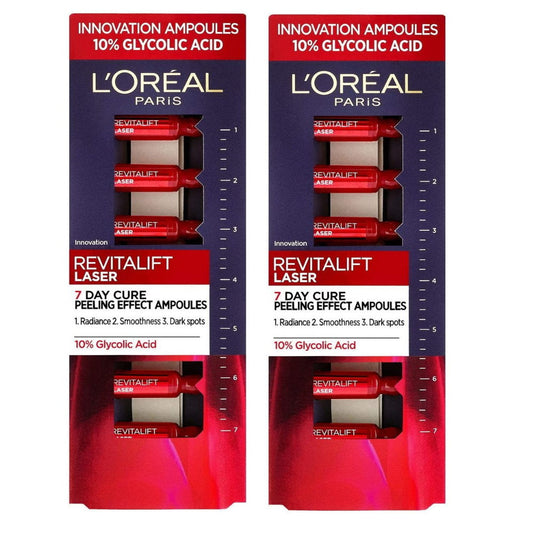 2 for 1 - LOreal Paris Revitalift Laser Renew X3 Ampoules, 7 in Pack
