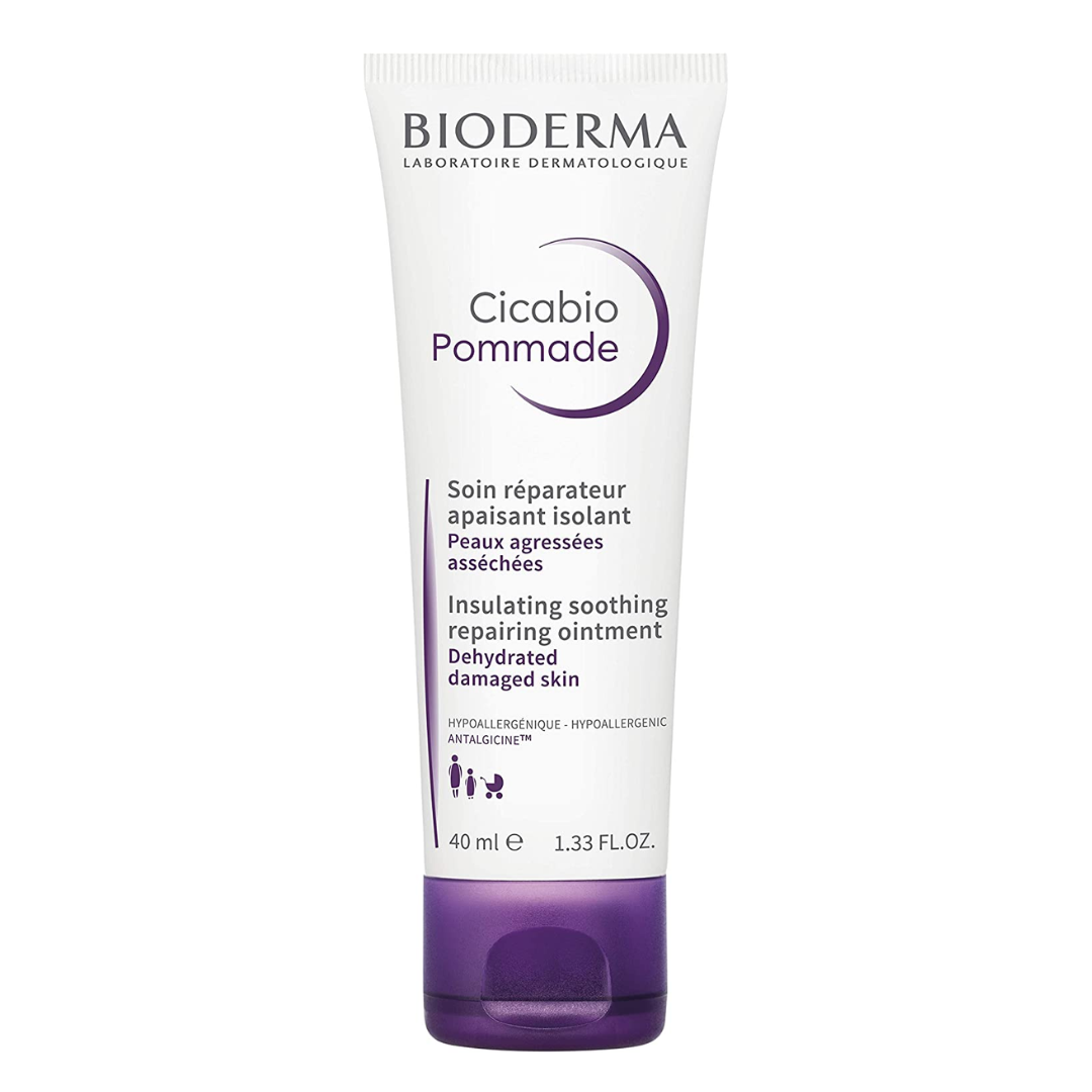 Bioderma Cicabio Pommade Insulating Soothing Repairing Ointment for Dehydrated Weakened Skin 40ml