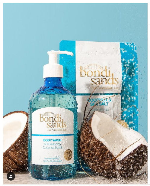 3x Bondi Sands pH Balancing Coconut Scent Body Wash 500mL