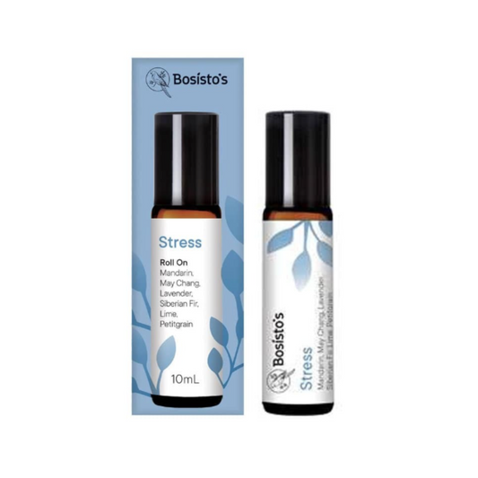 Bosistos Roll On Essential Oil for Stress 10mL