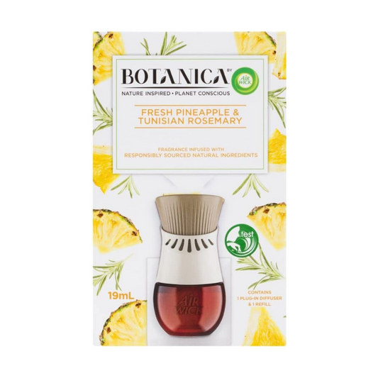 Botanica By Air Wick Liquid Electric Prime Fresh Pineapple and Tunisian Rosemary 19mL