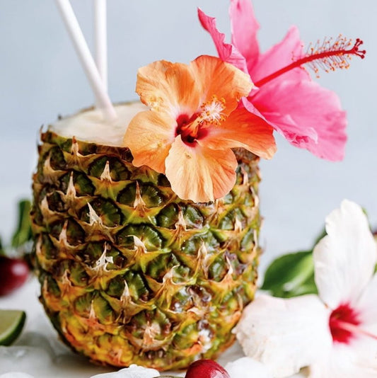 Rosy Gold Double Scented Candles Large Frosted Gloss Pina Colada - Makeup Warehouse Australia