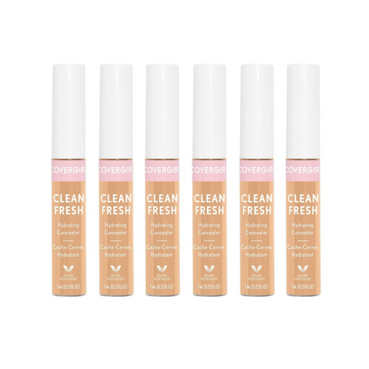 6 x Covergirl Clean Fresh Hydrating Concealer 7mL 330 Fair Light