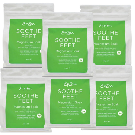 Buy a Box Epzen Soothe Feet Magnesium Soak 450g - Makeup Warehouse Australia
