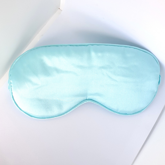 Quality Eye Sleep Mask Blue - with Pouch