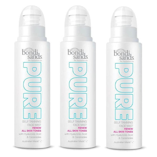 Buy Bondi Sands Pure Self Tanning Face Mist Renew 70mL - Makeup Warehouse Australia