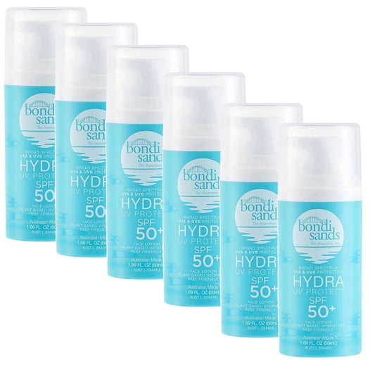 Buy BONDI SANDS Hydra UV Protect SPF 50+ Face Lotion 50mL - Makeup Warehouse Australia
