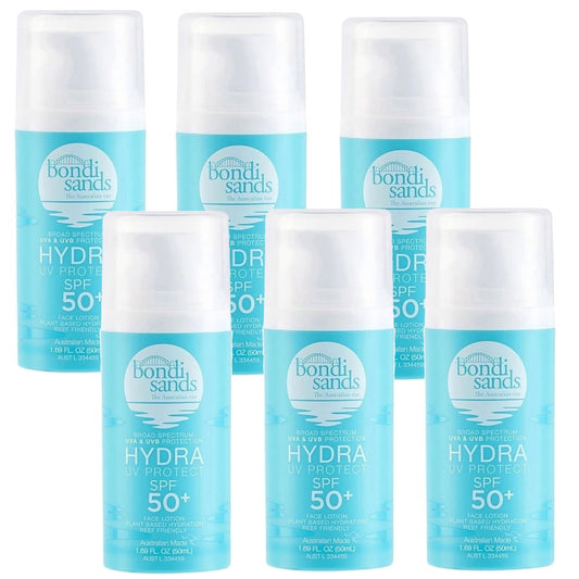 Buy BONDI SANDS Hydra UV Protect SPF 50+ Face Lotion 50mL - Makeup Warehouse Australia 