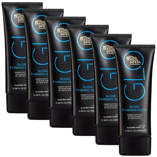 Buy 6pk Bondi Sands GLO Gloss Finishing Glow 100mL - Makeup Warehouse Australia