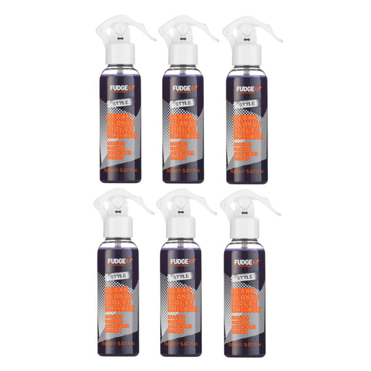 6 x Fudge Professional Style Clean Blonde Violet Toning Blow Dry Spray 150ml