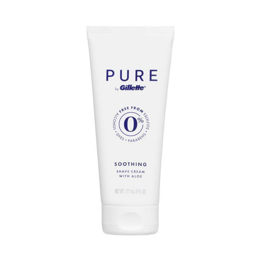 Gillette Pure Soothing Shave Cream 170g
