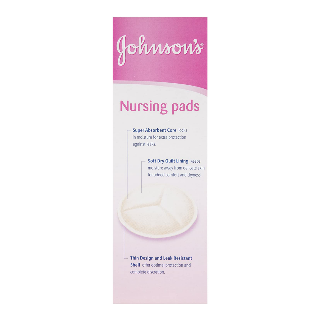 4 x Johnsons Nursing Pads 24 contour pads