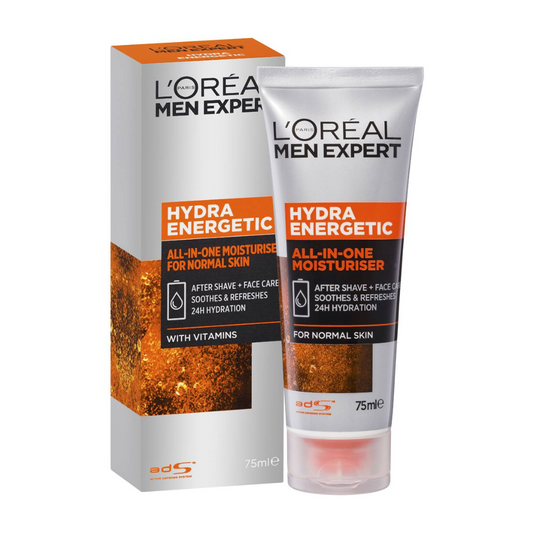 LOreal Men Expert Hydra Energetic All in One Moisturiser for Normal Skin 75mL