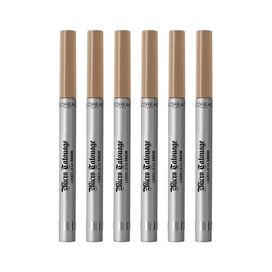 6 x LOreal Unbelievabrow Micro Tattoo Eyebrow Definer 101 Blonde
