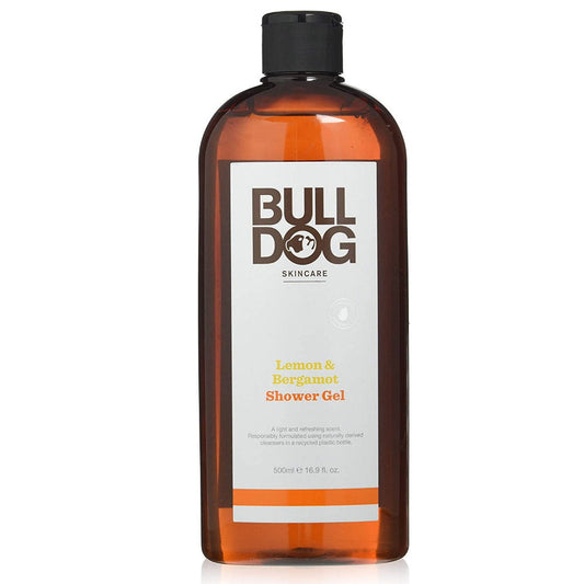 Bulldog Skincare Mens Shower Gel Lemon & Bergamot Body Wash 500mL