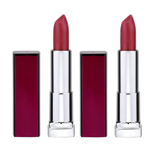 2 x Maybelline Color Sensational Cream Lipstick Smoked Roses 4.4g 325 Dusk Rose