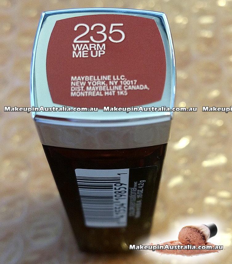 Maybelline Color Sensational Lipcolour Lipstick 235 Warm Me Up
