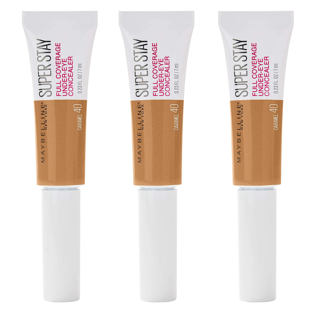 3 x Maybelline Superstay Full Coverage Under Eye Liquid Concealer - Caramel 40