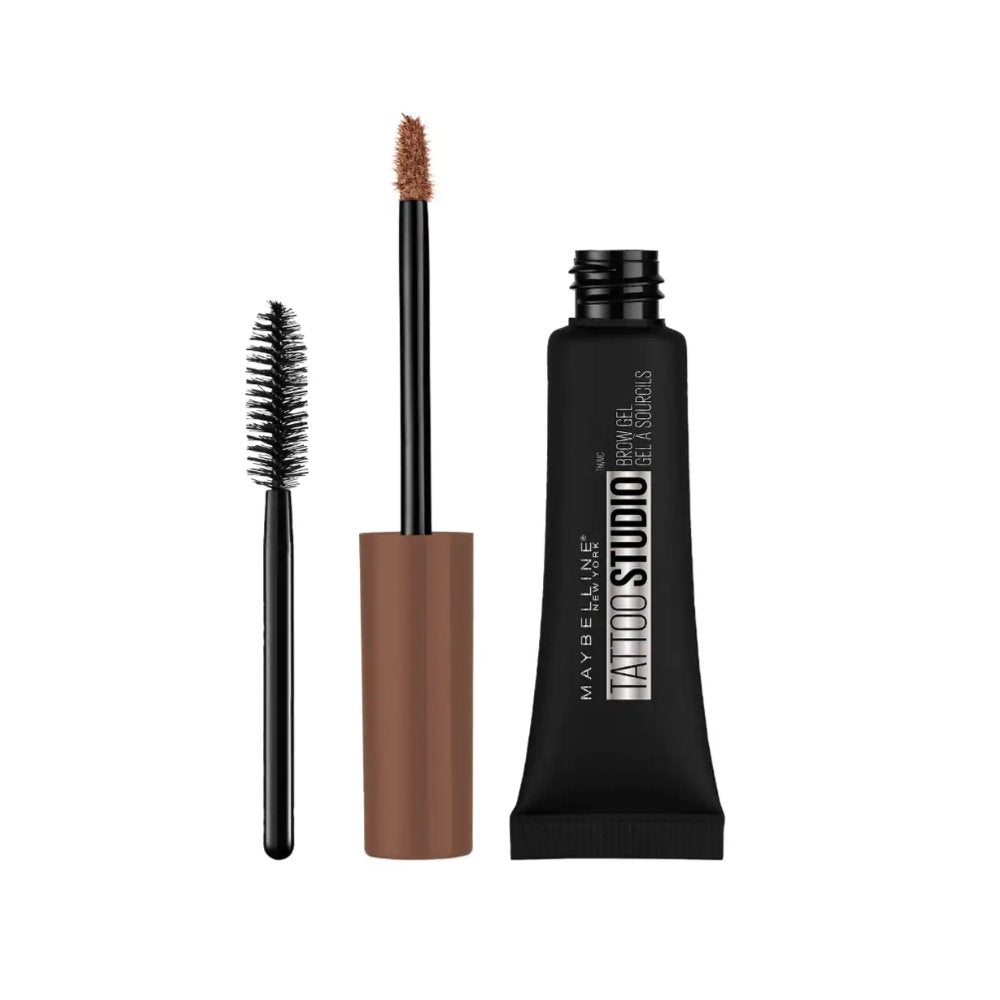 2 x Maybelline Tattoo Studio Waterproof Brow Gel 265 Auburn