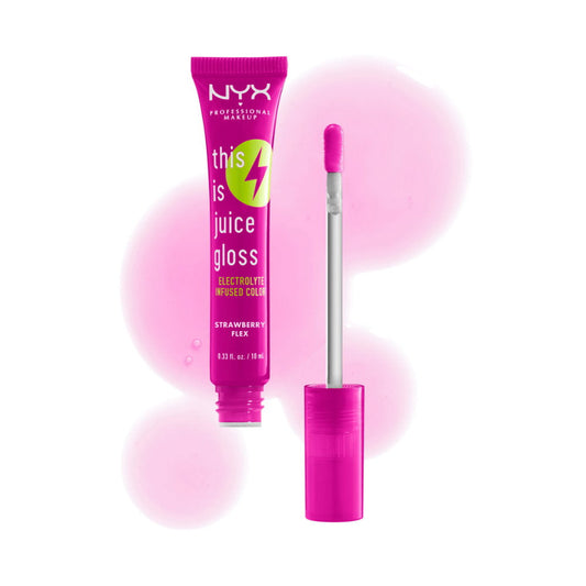 NYX This is Juice Gloss Lip Gloss 10mL Strawberry Flex