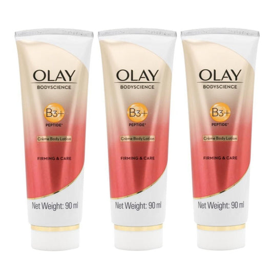 3 x Olay Creme Body Lotion Firming and Care 90mL