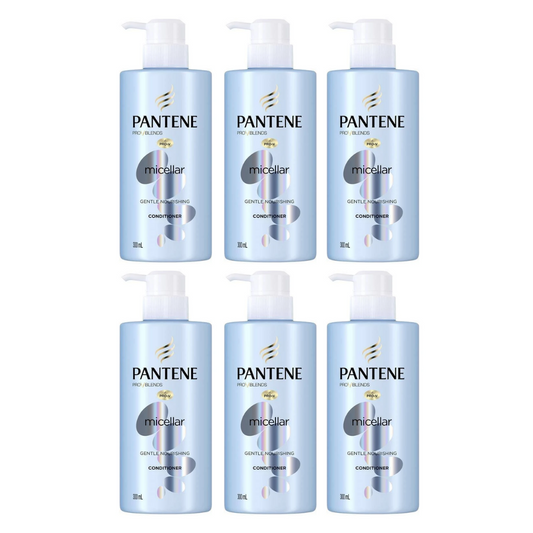 6 x Pantene Pro V Blends Micellar Gentle Cleansing Conditioner 300ml