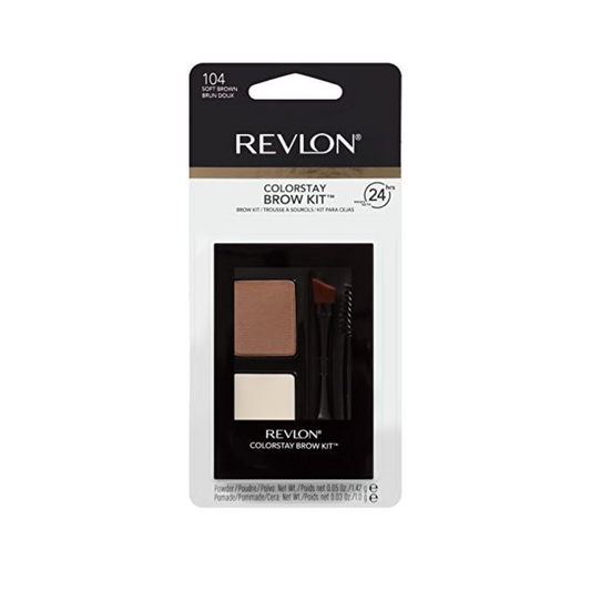 Revlon Colorstay Brow Kit 2.42g 104 Soft Brown