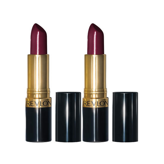 2 x Revlon Super Lustrous Lipstick - 477 Black Cherry