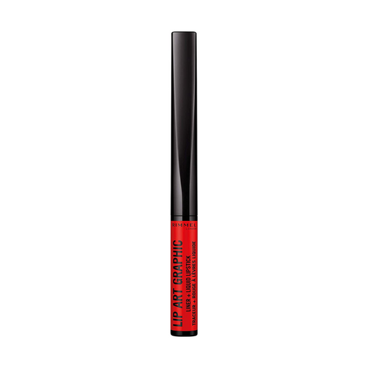 Rimmel Lip Art Graphic Liner + Liquid Lipstick 860 Go Hard