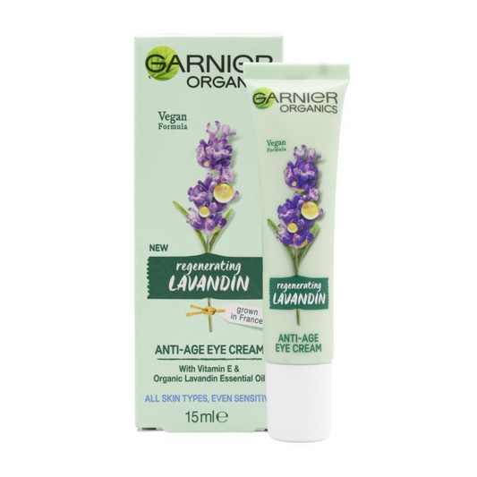 Garnier Organics Regenerating Lavandin Anti Age Eye Cream 15mL