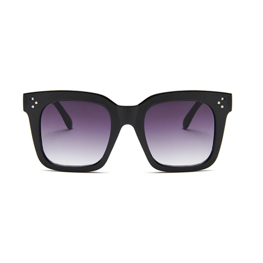 Rosy Lane Square Frame Sunglasses Black